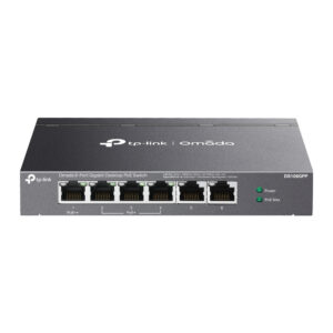 Switch 6 Ports réseau Non-géré Omada Gigabit dont 3 PoE+ et 1 PoE++