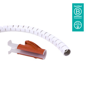 Serre câbles ZIP BLANC avec outil à main 25 mm 3 mètres