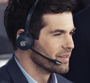 Casque Evolve2 65, Link380a MS Mono Noir