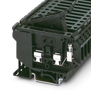 Clip de fixation terminal pour Panneau Clamp EC 25-40, noir anodisé