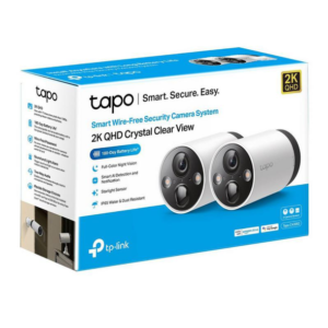 Pack 2 caméras sans fil Tapo C420S2 sur batterie + Hub de connexion