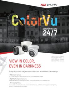 caméra Tourelle Series avec ColorVu IP Inté et extérieure Plafond
