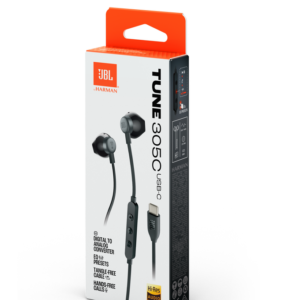 Écouteurs filaires Tune 305C USB Type-C Noir