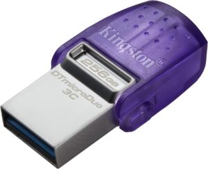 Clé USB DataTraveler microDuo 3C, 64 Go, USB Type-A/Type-C 3.2