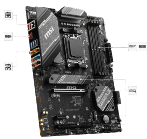 Carte mère B650 GAMING PLUS WIFI Emplacement AM5 ATX