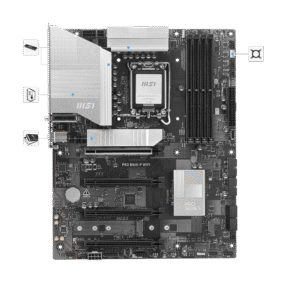 Carte mère PRO B860-P - B860/LGA1851/DDR5/ATX
