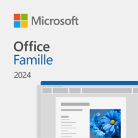 Microsoft Office Famille 2024 1-PC/MAC Dématérialisé (A vie)