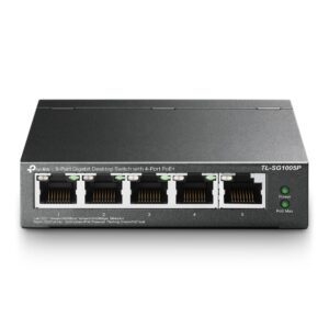 Switch smart 4 ports POE budget 60 W + 1 port Gbps