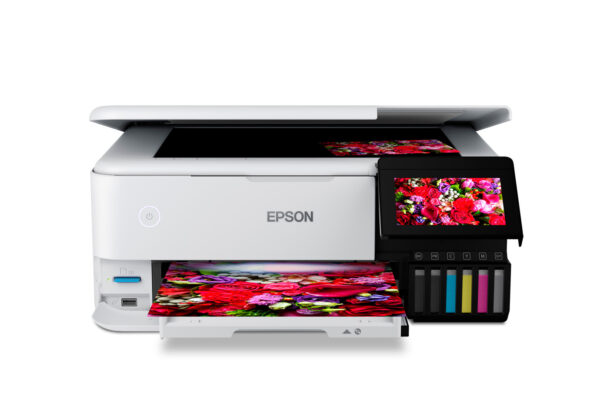 Imprimante jet d’encre multifonction ET-3950 A4, couleur, ADF, Wi-Fi