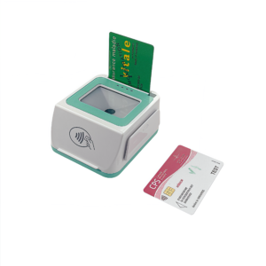 Lecteur santé Vitale & CPS 4 en 1 Bi fentes USB PC/SC NFC QRCode