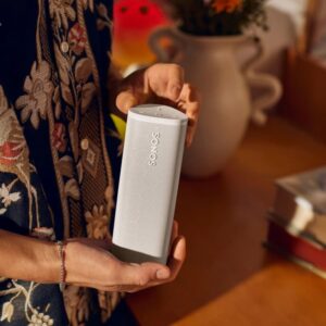 Enceinte Nomade ROAM 2 WiFi et Bluetooth Blanc