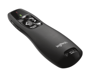 Télécommande de présentation sans fil avec pointeur laser intégré