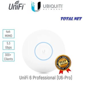 Point d'accès UniFi U6-PRO AX5300 - Wi-Fi 6 - 2.4 GHz, 5 GHz