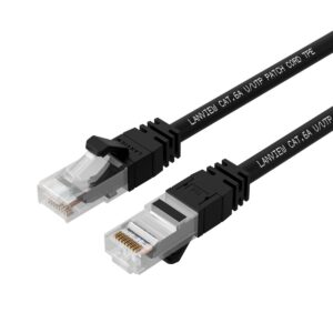 Cordon réseau Noir Catégorie 6A UTP 7.5 mètres LSZH SmartClick