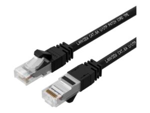 Cordon réseau Noir Catégorie 6A UTP 30 mètres LSZH SmartClick