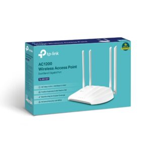 Point d'accès mural Wifi ac wave 2 1200 Mbit/s, 300 Mbit/s 866 Mbit/s