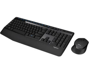 Kit Clavier/souris  MK345, Standard, Sans fil, RF, Noir