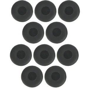 Coussinets d'oreille en cuir pour Evolve 20/30/40/65 10 pièces