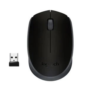 Souris Optique RF sans fil 1000 DPI  Ambidextre Noire