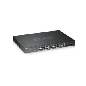 Switch Smart Administrable 24 ports Gbit PoE+ 4 ports combo RJ45/SFP