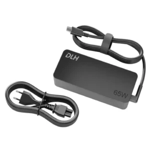 Alimentation secteur 65Watts 1port USB-C cordon 1.5mètre