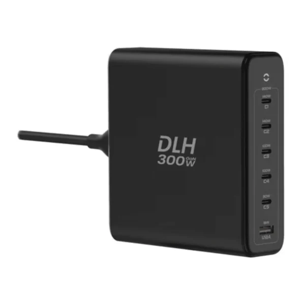Station de charge 300W 5ports USB-C 1port USB-A – 2x USB-C 140W