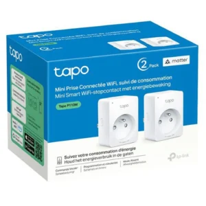 Pack de 2 Prises intelligentes 2300Watts Maison Blanc