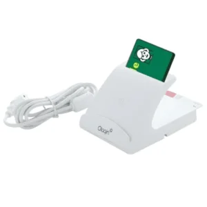 Lecteur fixe PC/SC bifente et sans contact professionnels de santé