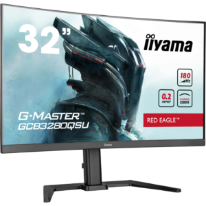Ecran 31.5" incurvé 0.2ms G-Master Red Eagle 2560x1440 180Hz 2xHDMI