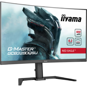 Ecran 31.5" incurvé 0.2ms G-Master Red Eagle 2560x1440 180Hz 2xHDMI
