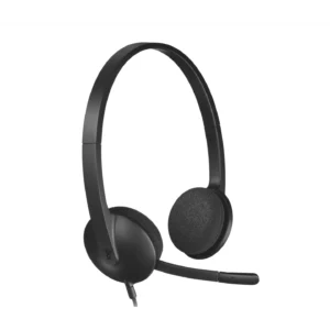 Casque-Micro H340 Arceau Binaural, cordon USB 1,8 mètre