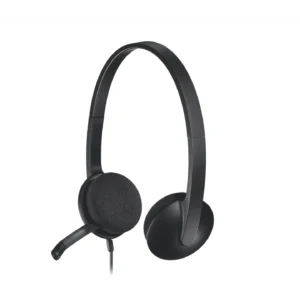 Casque-Micro H340 Arceau Binaural, cordon USB 1,8 mètre