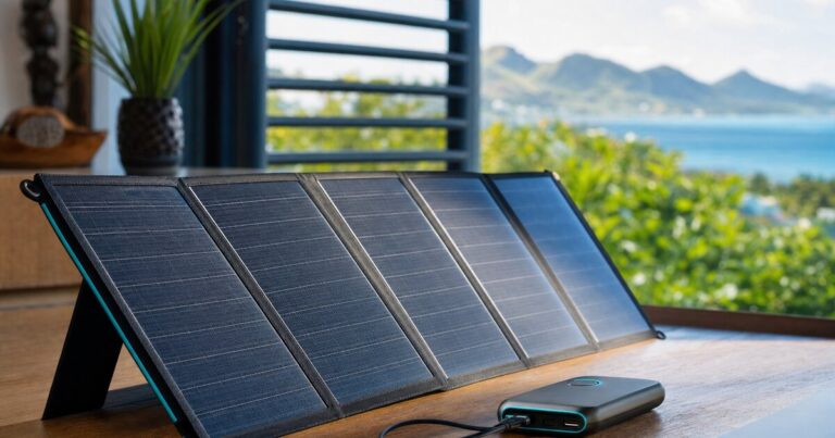 Bien choisir son panneau solaire portable en Guadeloupe : guide complet pour recharger vos appareils en déplacement