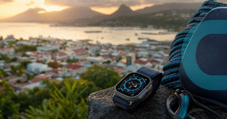 Apple Watch Ultra 2 arrive en Guadeloupe : la montre connectée pour les aventuriers du lagon et de la Soufrière