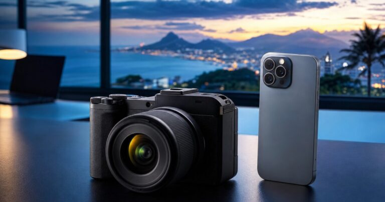 Canon EOS R50V vs Smartphone 50 Mpix : quel appareil photo choisir en Guadeloupe en 2026 ?