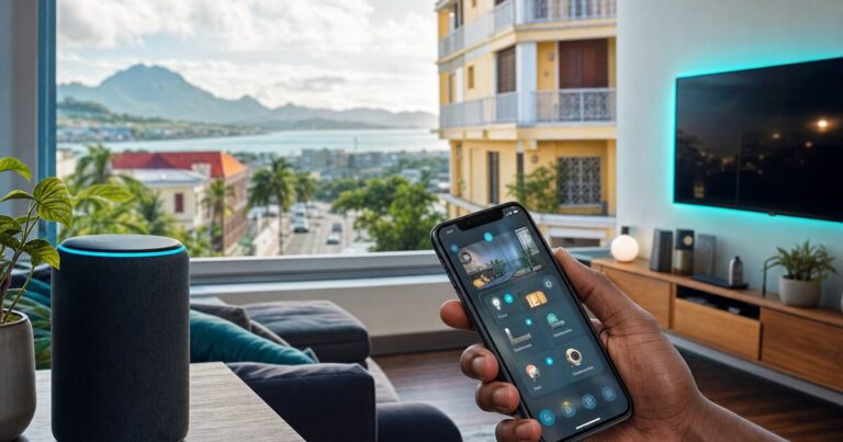 Maison connectée : bien s&rsquo;équiper en Guadeloupe