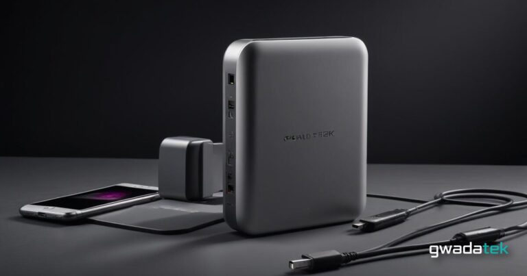 Batterie externe 65W : le nouvel essentiel pour recharger laptop et smartphone à la plage